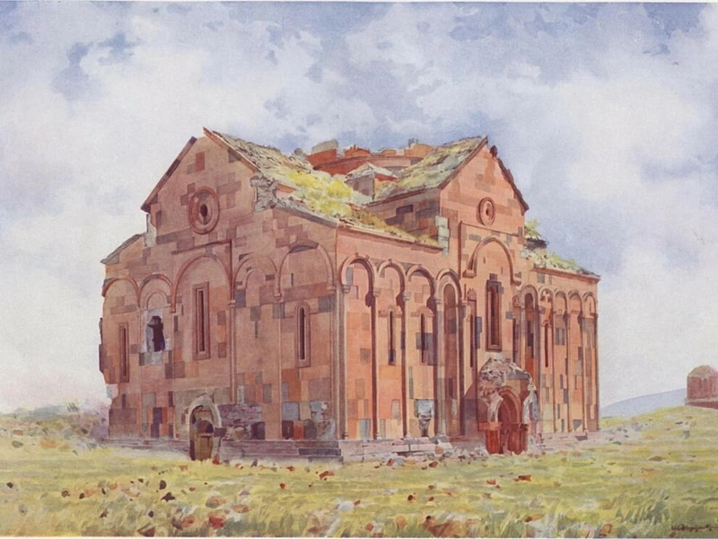 1866-Arshak Fetvadjian - Cattedrale di Ani Fetvadjian